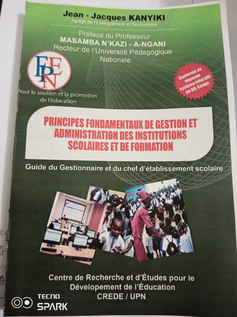 Kinshasa: Le nouvel ouvrage du Révérend Jean-Jacques Kanyiki porté sur le fond baptismal ce samedi à l’UPN