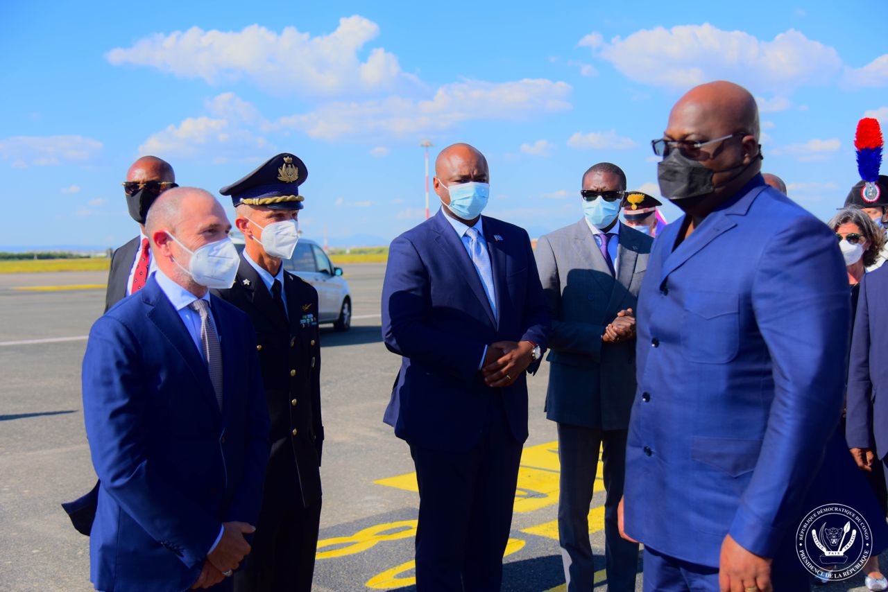 Italie: le président de la RDC Félix Tshisekedi à Rome pour une rencontre historique avec son homologue, Sergio Mattarella
