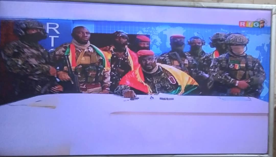 Conakry : communiqué n°2 des tombeurs d’Alpha Condé,  » les Secrétaires généraux assument les tâches des ministres »