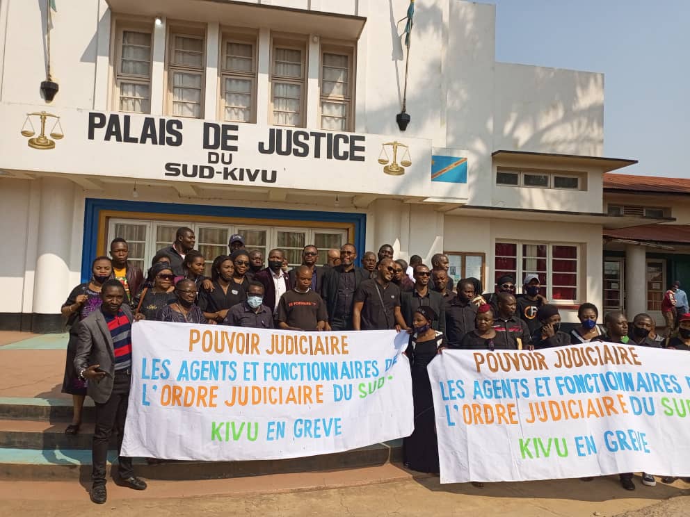 Le pouvoir judiciaire du Sud-Kivu en grève