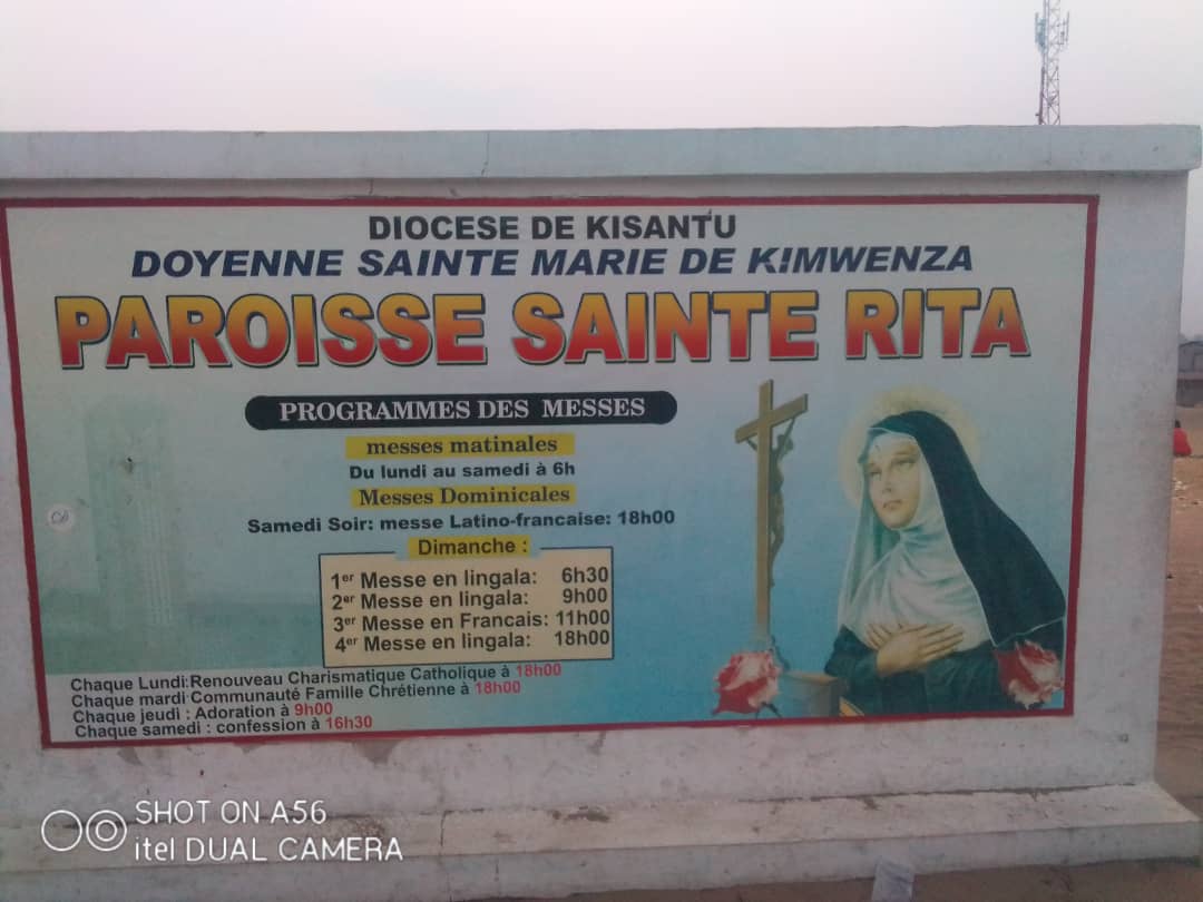 Kinshasa: Clôture de l’année pastorale à la paroisse Sainte Rita