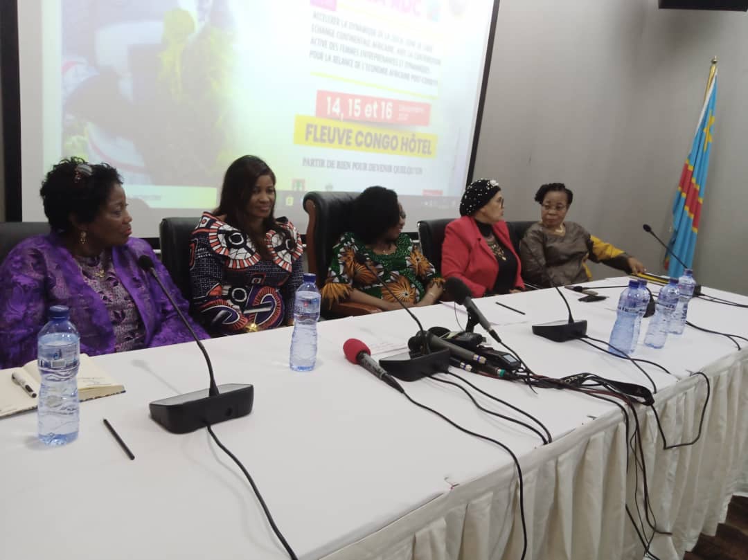 Kinshasa: La présidente du FIED, Djelika Yeo a procédé au lancement officiel des activités de la 3ème édition du Forum international des Femmes entreprenantes