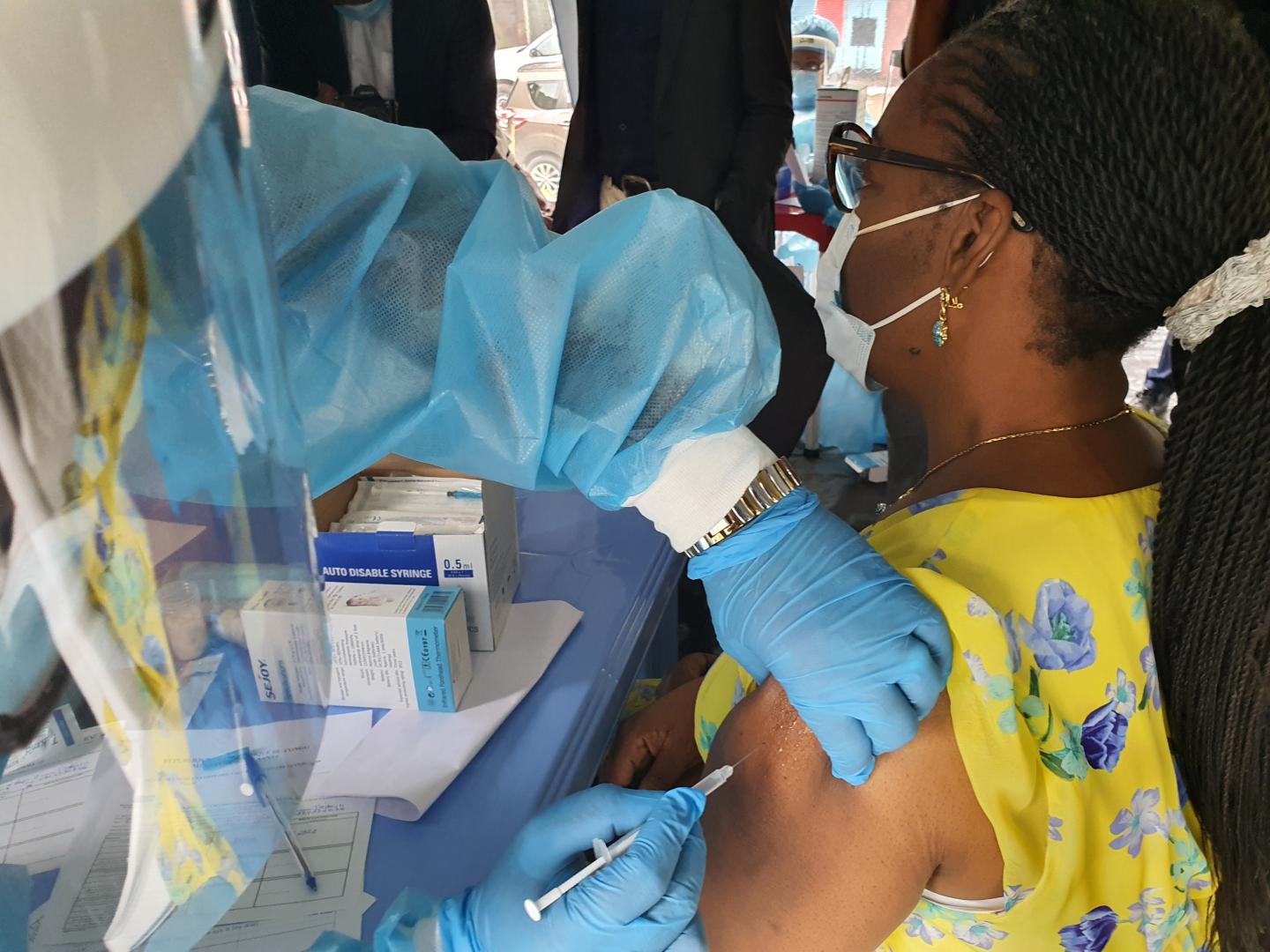 Sud-Kivu: Reprise de la vaccination avec l’arrivée des nouveaux gammes de vaccins contre le Covid-19