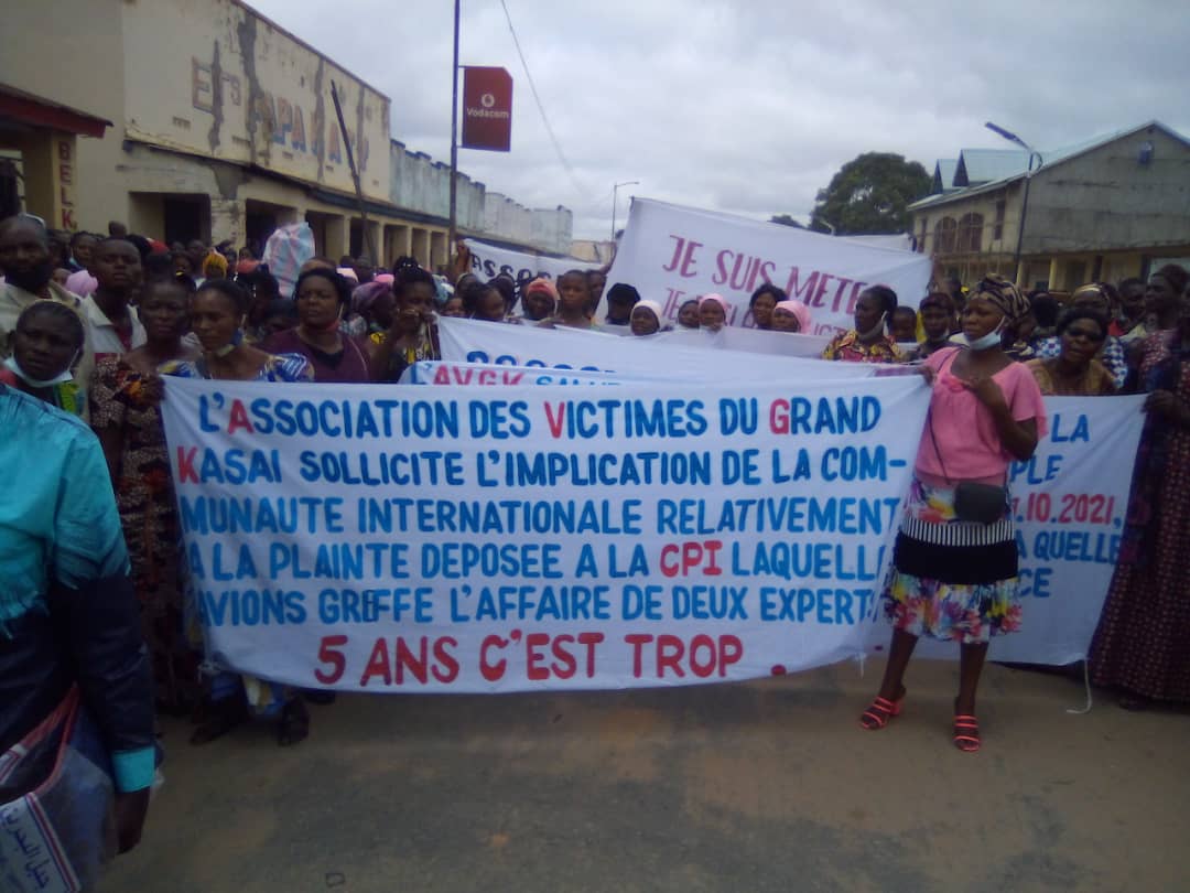 Kasaï-Central: les victimes de Kamuina Nsapu dans la rue, elles exigent l’implication de la communauté internationale