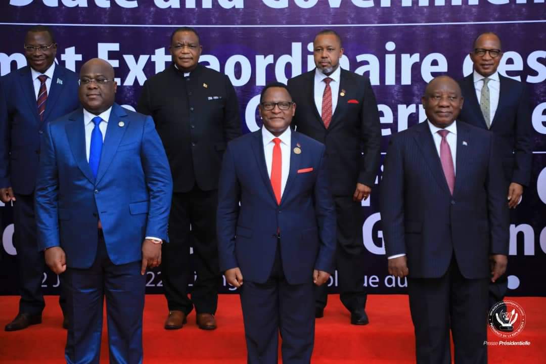 La SADC prolonge sa mission au Mozambique, le Président Tshisekedi a regagné Kinshasa