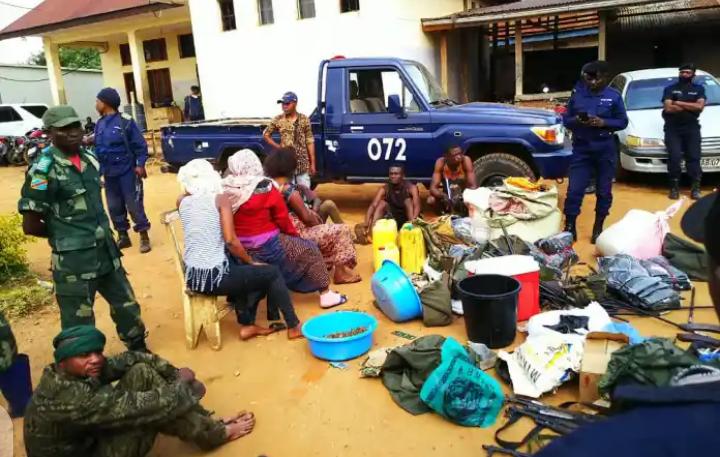 Beni : 5 personnes interpellées et des effets militaires saisis à Kasabinyole