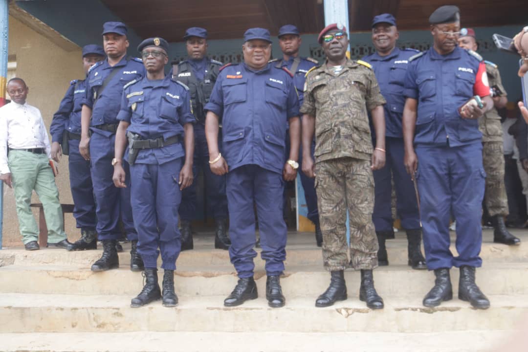 Nord-Kivu : « Raffermir la discipline »,  au centre des échanges entre le commissaire divisionnaire de la police et les commandants des unités à Beni