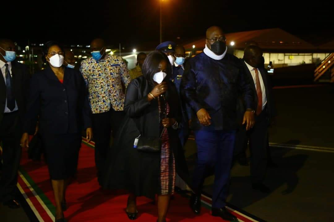Le président Félix Tshisekedi est arrivé à  Nairobi ce mercredi pour participer à un Mini-Sommet régional