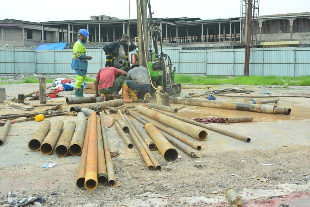 Kinshasa :les travaux de construction du nouveau marché central « Zando » en bonne évolution