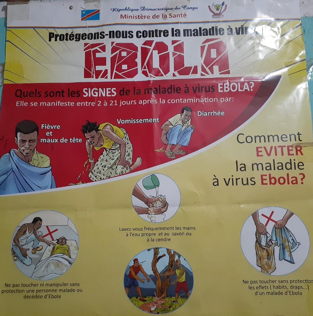 RDC : résurgence de l’épidémie d’Ebola à l’Equateur, « le premier patient est décédé », annonce l’OMS