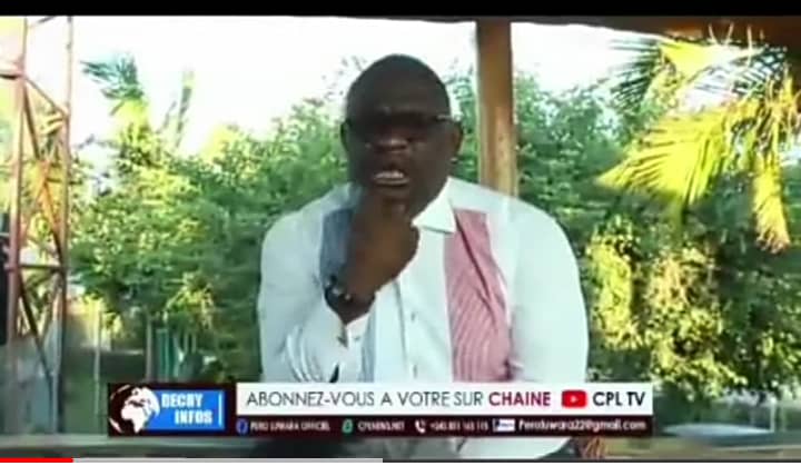 Le journaliste Claude Pero Luwara, Directeur Général de CPL Tv radié de la corporation des journalistes congolais