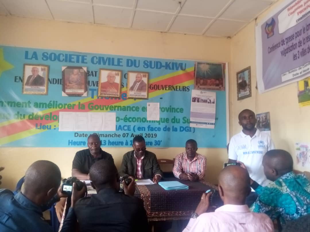 Sud-Kivu: « les activités parlementaires en péril »,  les députés provinciaux quasi invisibles lors des séances plénières( Société Civile)