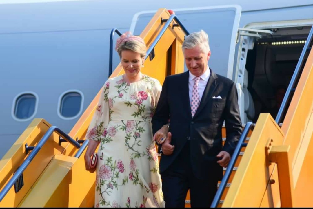 RDC : le couple Royal belge à Kinshasa pour une longue visite de 6 jours