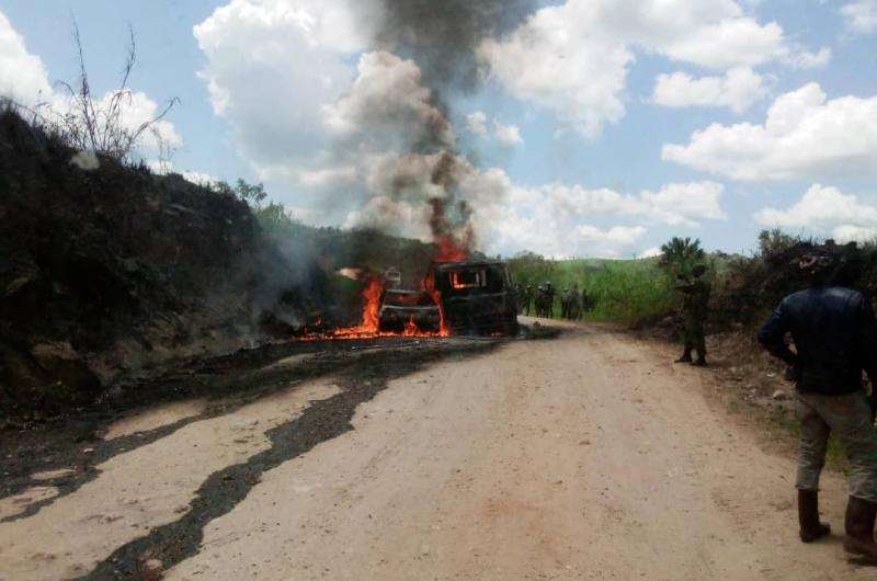 Beni : trois véhicules incendiés par des combattants de l’ADF à Makisabo
