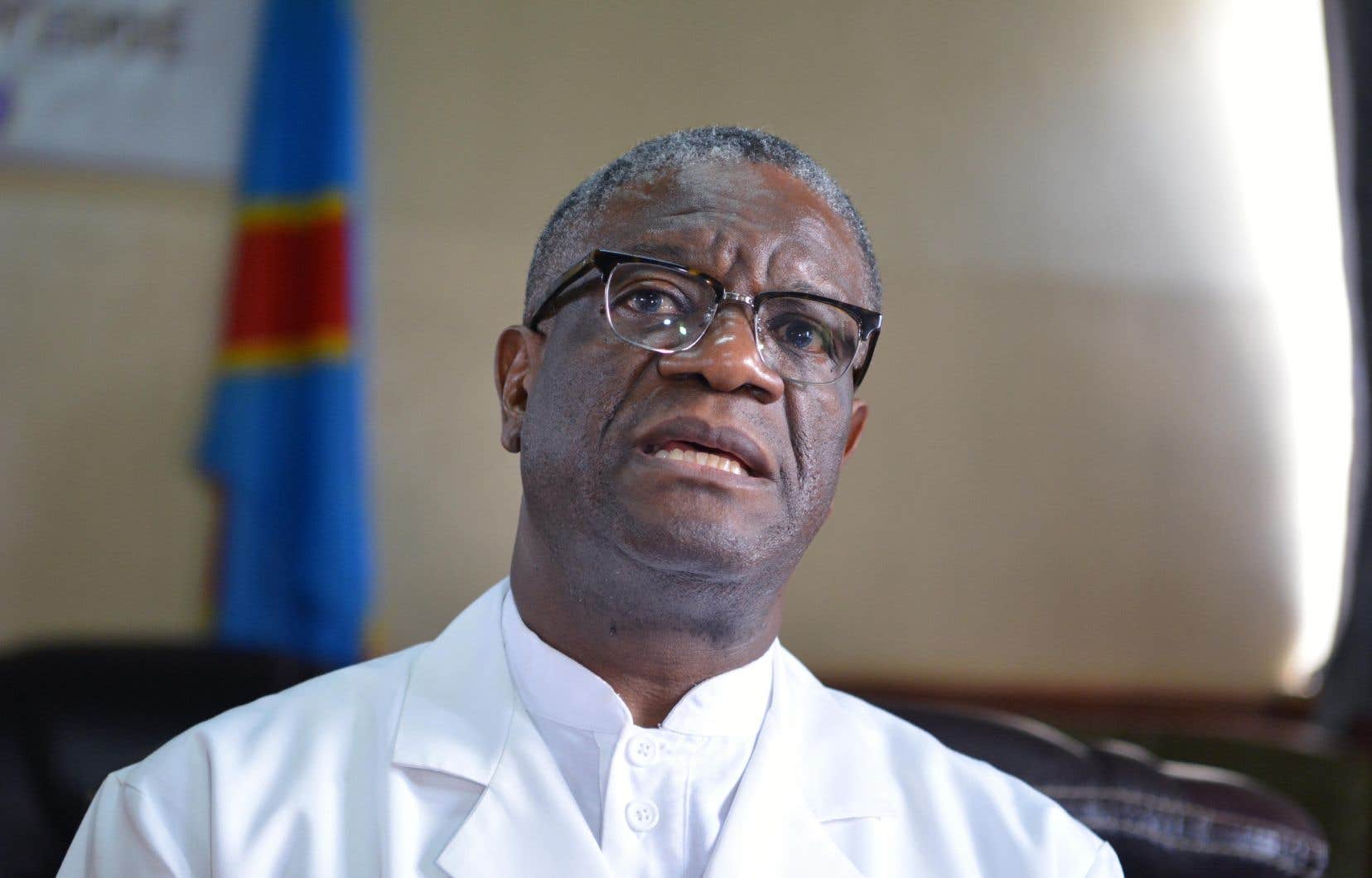 « Bien que la frustration de la population de Goma soit compréhensible, il faut s’exprimer par la non-violence »,  (Denis Mukwege) 