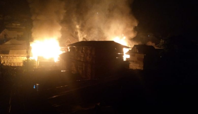 Tragédie à Bukavu: cinq personnes d’une famille périssent dans un incendie à Kadutu