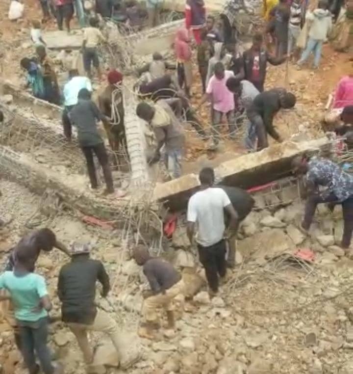 Nord-Kivu : 6 personnes dont 4 ouvriers  et un couple voisin meurent tous dans un écroulement d’un immeuble en construction à Butembo