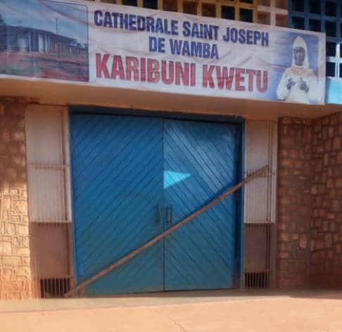 Haut-Uélé : La cathédrale de Wamba scellée par les chrétiens catholiques mécontents de la nomination probable d’un évêque non originaire