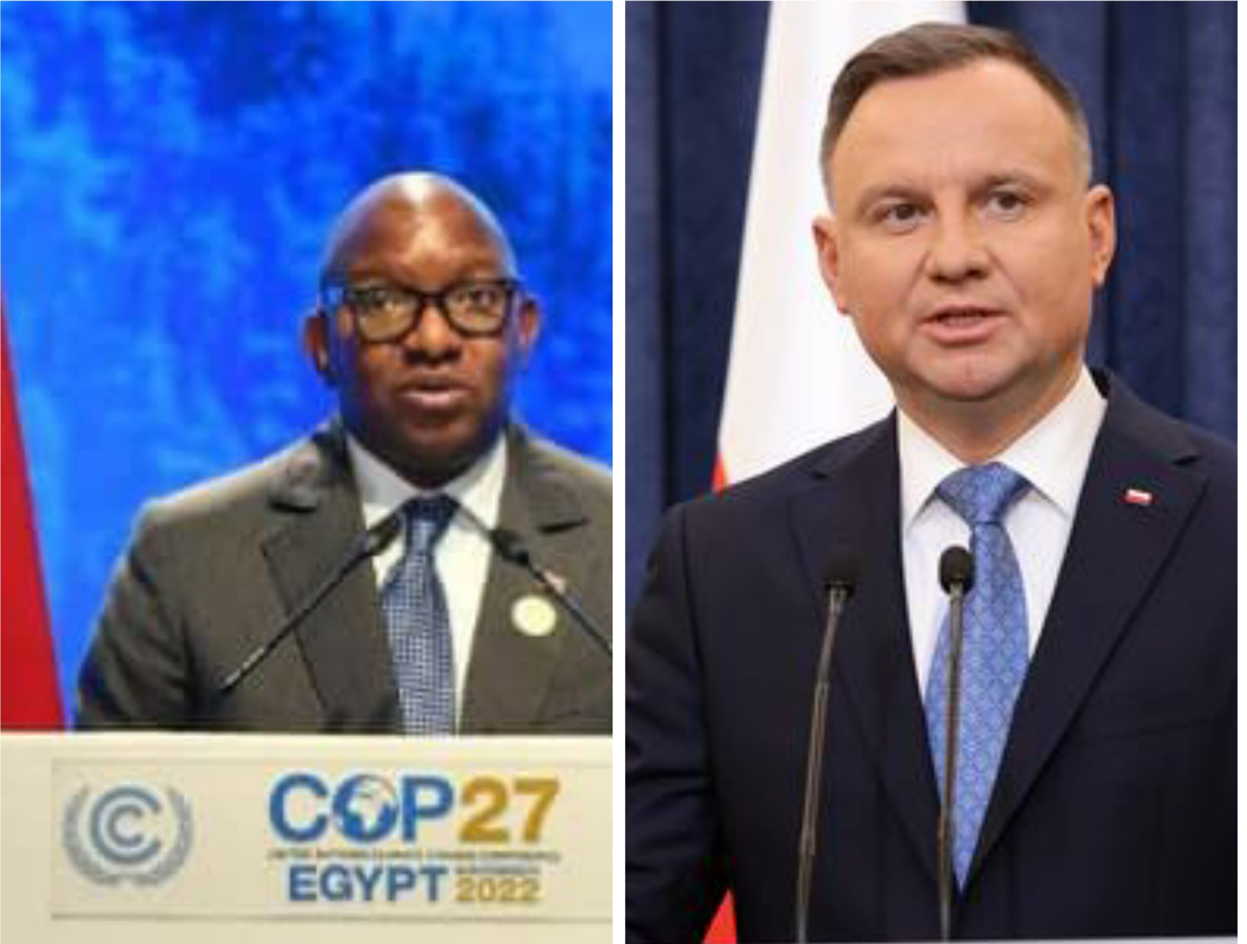 COP-27 : le Premier Ministre Jean-Michel Sama Lukonde a échangé avec le Président Polonais Andrzej Duda à Charm El-Cheickh