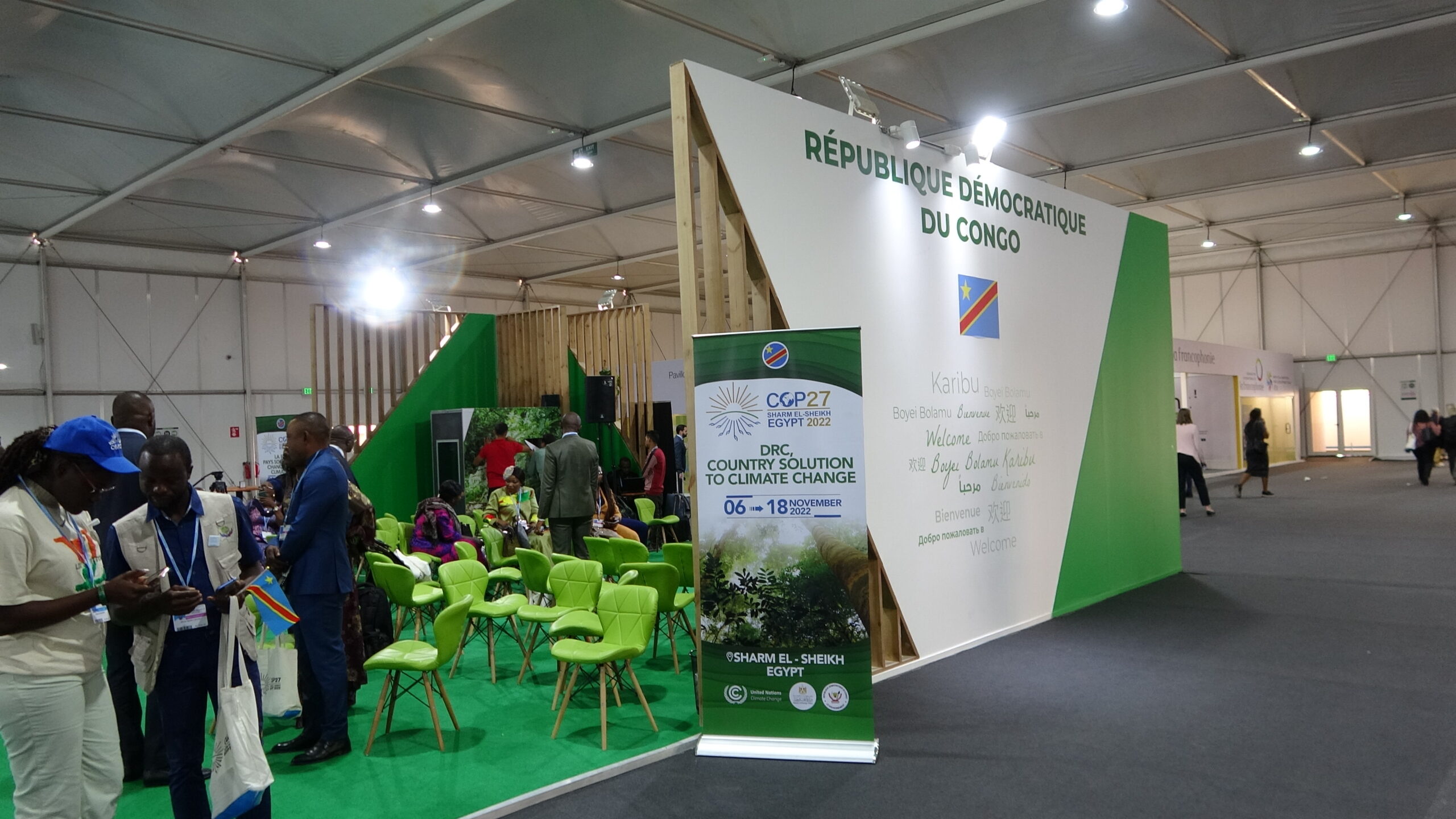 COP27: le pavillon de la RDC à Charm El Cheichk accueille la CEEAC