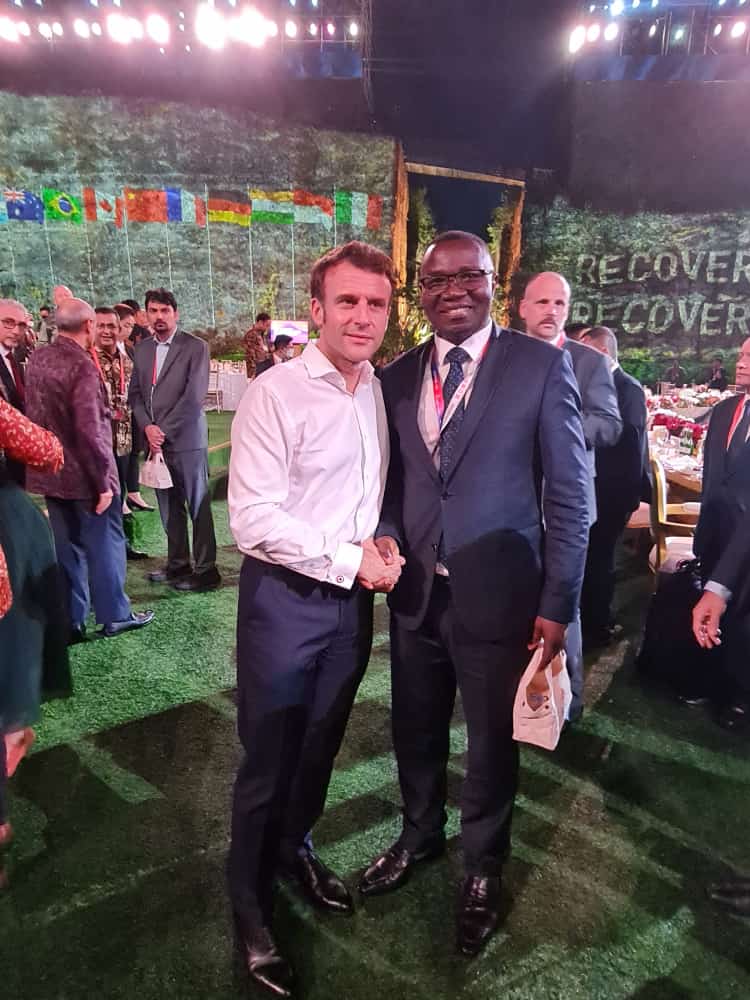 G20 : Le ministre Julien Paluku appelle le président Macron à soutenir l’installation des précurseurs des batteries électriques dans le Haut-Katanga