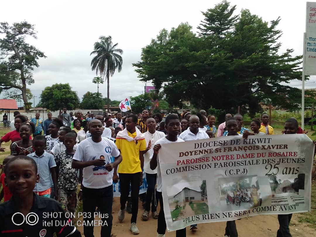 Kikwit : Marche pacifique des catholiques pour s’insurger contre l’agression et la balkanisation de la RDC