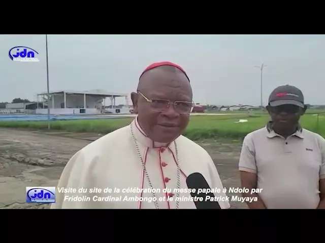 L’Archevêque métropolitain de Kinshasa, Fridolin Ambongo invite le peuple congolais à réserver un accueil chaleureux au Pape François
