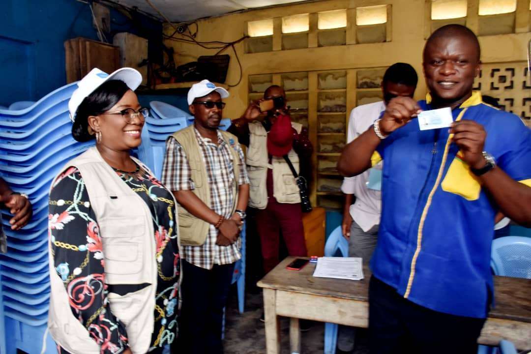 Patricia Nseya lance l’enrôlement spécial à la prison militaire de Ndolo et dans les hospices à Kinshasa