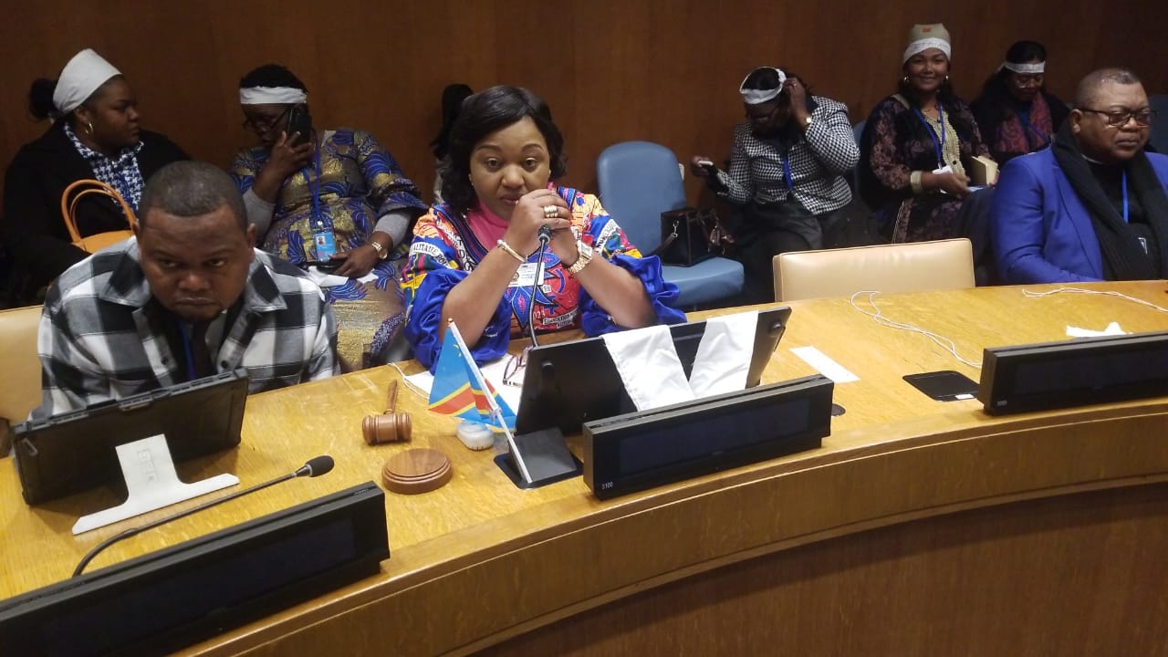 67ème Session de la condition de la femme: « Il faut faire taire les armes », appel de Gisèle Ndaya à New-York