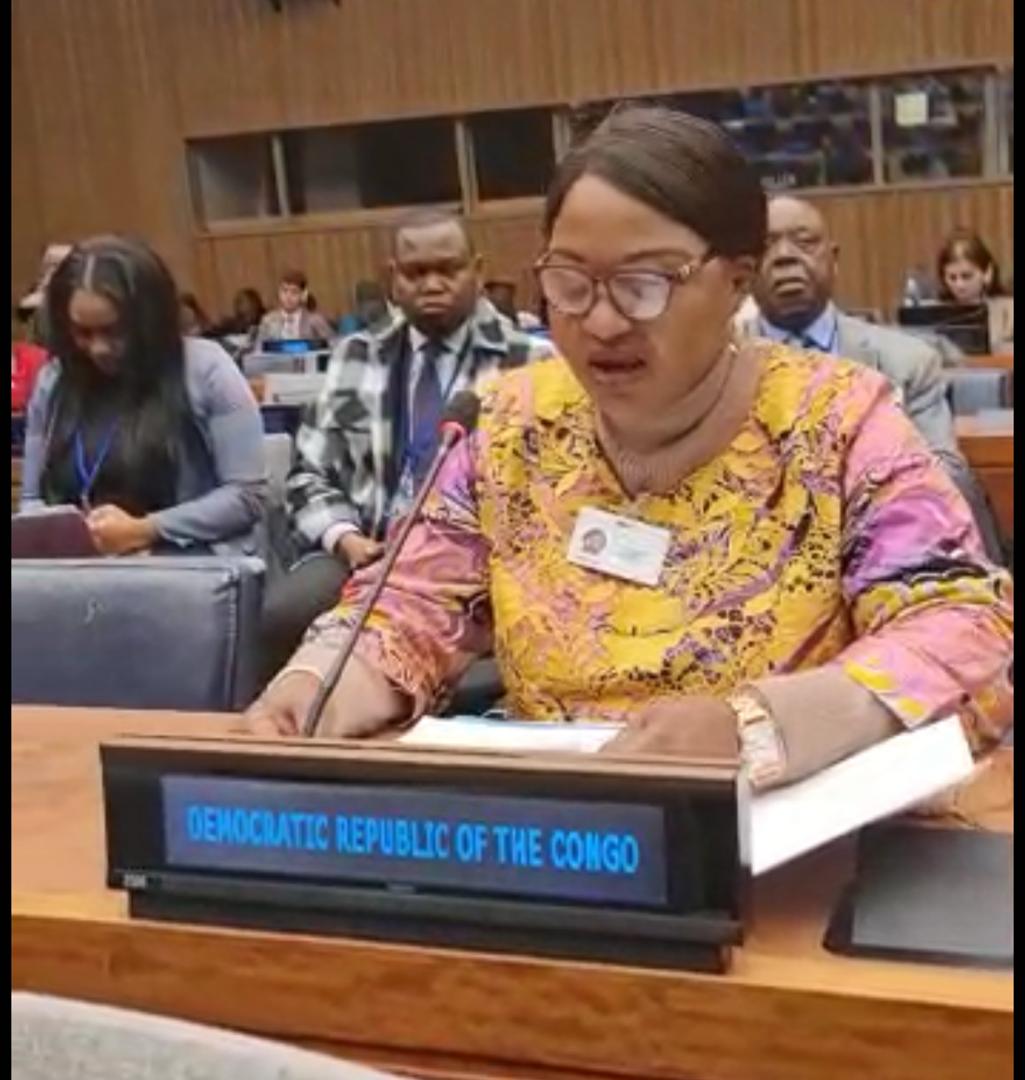 Discours de la ministre du genre, famille et enfant de la RDC à la 67ème session des Nations-Unies sur la Condition de la femme (Intégralité)