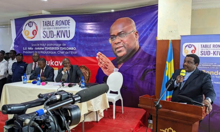 Bukavu : Ouverture ce mardi des travaux de la table ronde sur la Paix et le Développement du Sud-Kivu