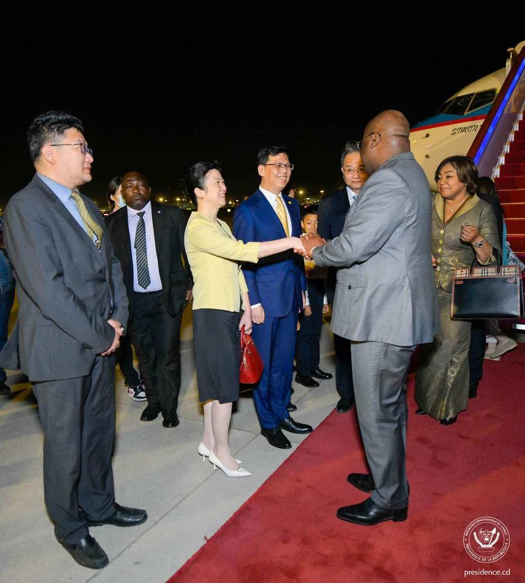 Le président Félix Tshisekedi a pris ses quartiers à Pékin en attendant le tête-à-tête avec Xi Jinping