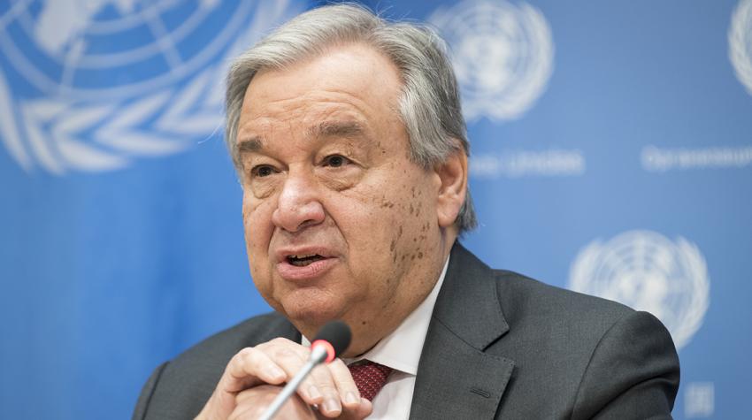 Message d’Antonio Guterres à l’occasion de la célébration de la journée mondiale de la liberté de la presse