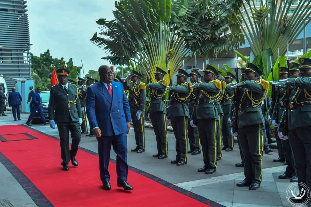 Le président Félix Tshisekedi en visite éclair à Luanda pour un Sommet extraordinaire de la CIRGL