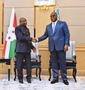 RDC : le Président Ndayishimiye à Kinshasa pour une visite de 48 heures