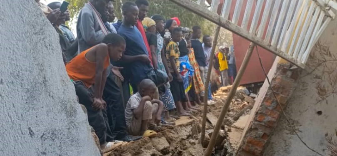 Sud-Kivu/Bukavu: 4 morts et un blessé dans un effondrement d’un mûr d’une école ( bilan définitif )