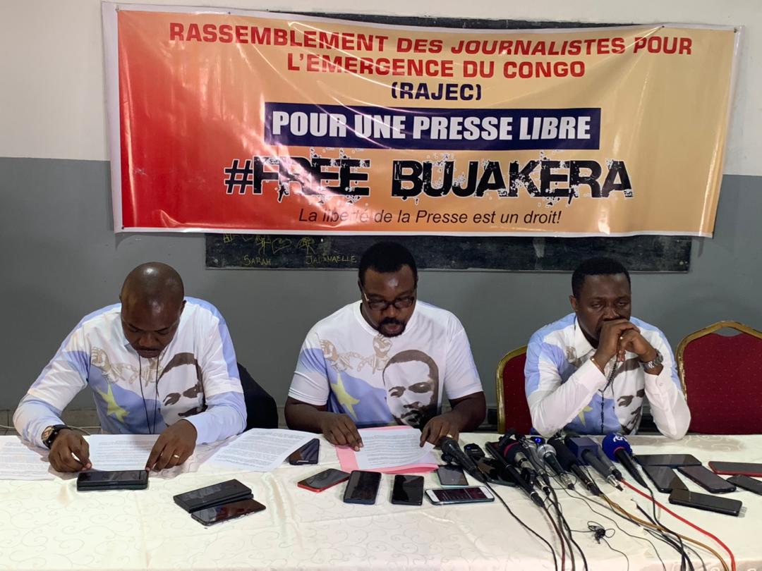 Le Rassemblement des journalistes pour l’émergence du Congo promet l’organisation des manifestations de grandes envergures si Stanis Bujakera n’est pas libéré endéans 72 heures