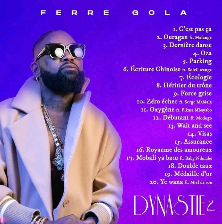 Ferre Gola sort 6ème album solo dénommé « DYnastie II » ce vendredi 13 octobre 2023