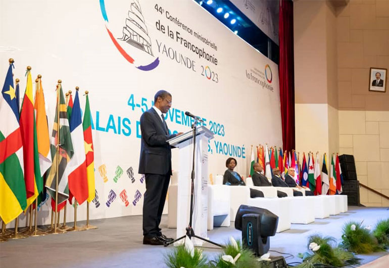 Cameroun: le vice-ministre des Affaires étrangères Crispin Mbadu Phanzu représente la RDC à la Conférence Ministérielle de la Francophonie à Yaoundé.