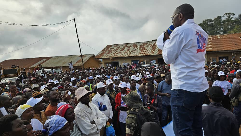 Election-RDC : Toutes les agglomérations du sud de Lubero conquises par la caravane électorale du maître du lieu, Julien Paluku Kahongya