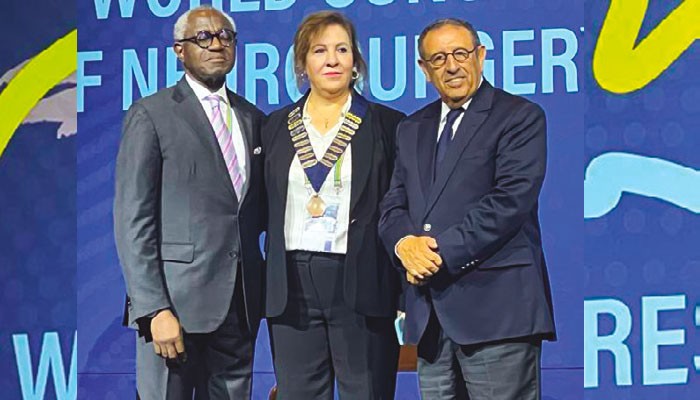 Le Maroc assume la présidence de la Fédération mondiale de neurochirurgie à travers Najia El Abbadi, une femme de distinction