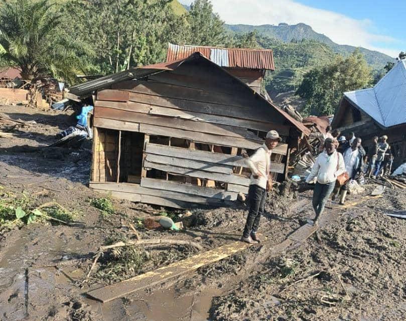 RDC: plus de 100 personnes tuées dans des inondations et éboulements entre 25 décembre et le 10 janvier 2024 au Sud-Kivu
