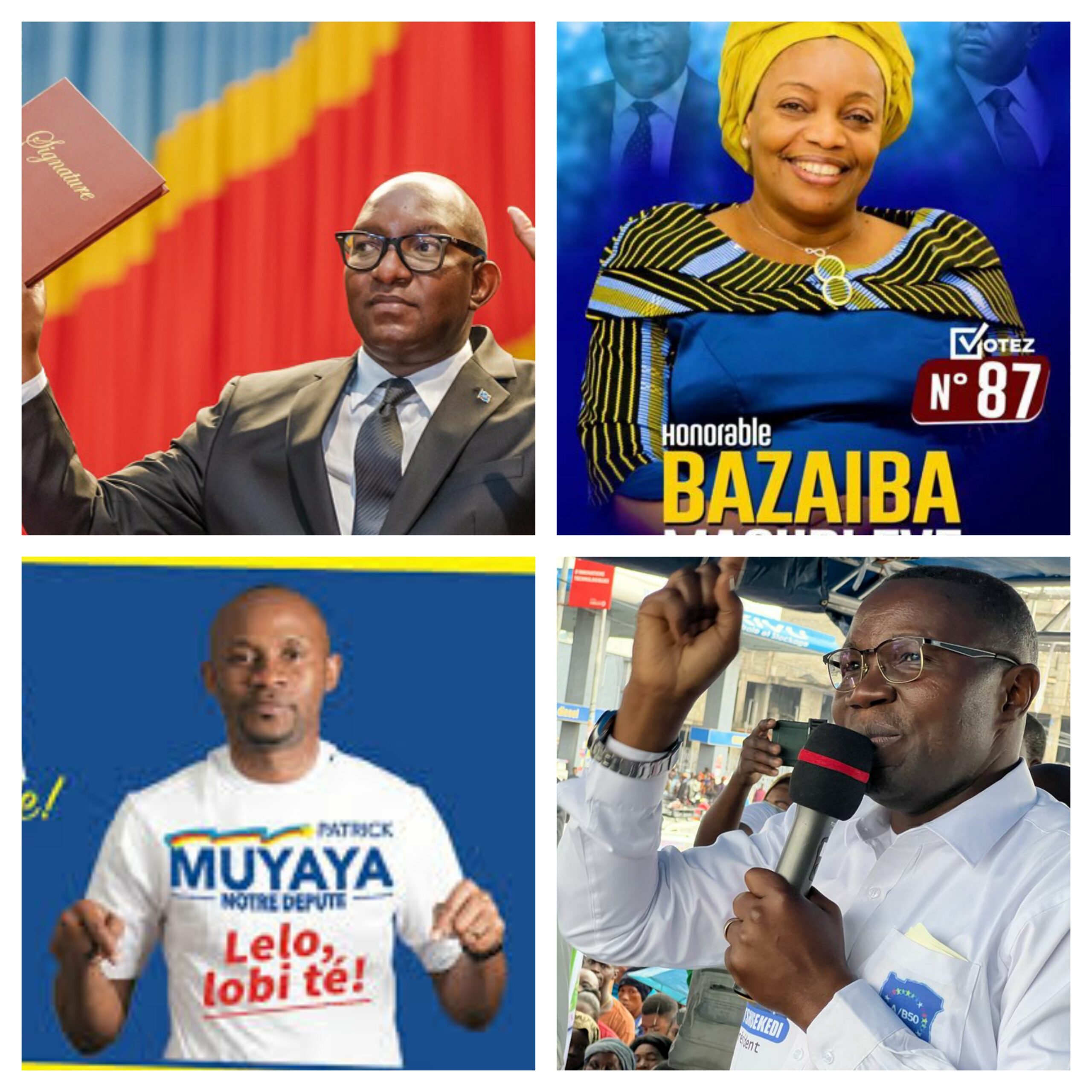 Le premier ministre Sama Lukonde Kyenge, Patrick Muyaya, Julien Paluku, Eve Bazaïba parmi les 32 membres du gouvernement élus aux législatives nationales