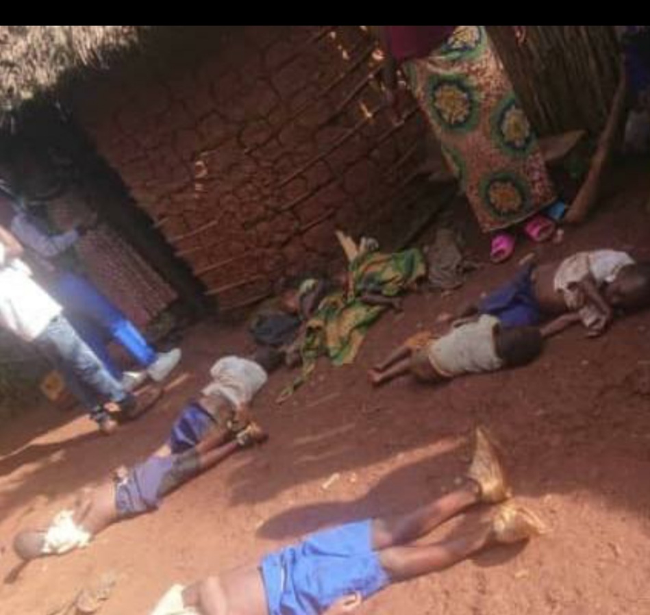 Drame à Kabare: 13 élèves de moins de 10 ans et un adulte meurent allongés dans la cour, après avoir pris une bouillie empoisonnée