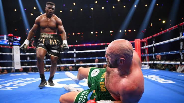 Boxe Anglaise: En prélude à son combat avec Antony Joshua, Francis Ngannou clash violemment Tyson Fury