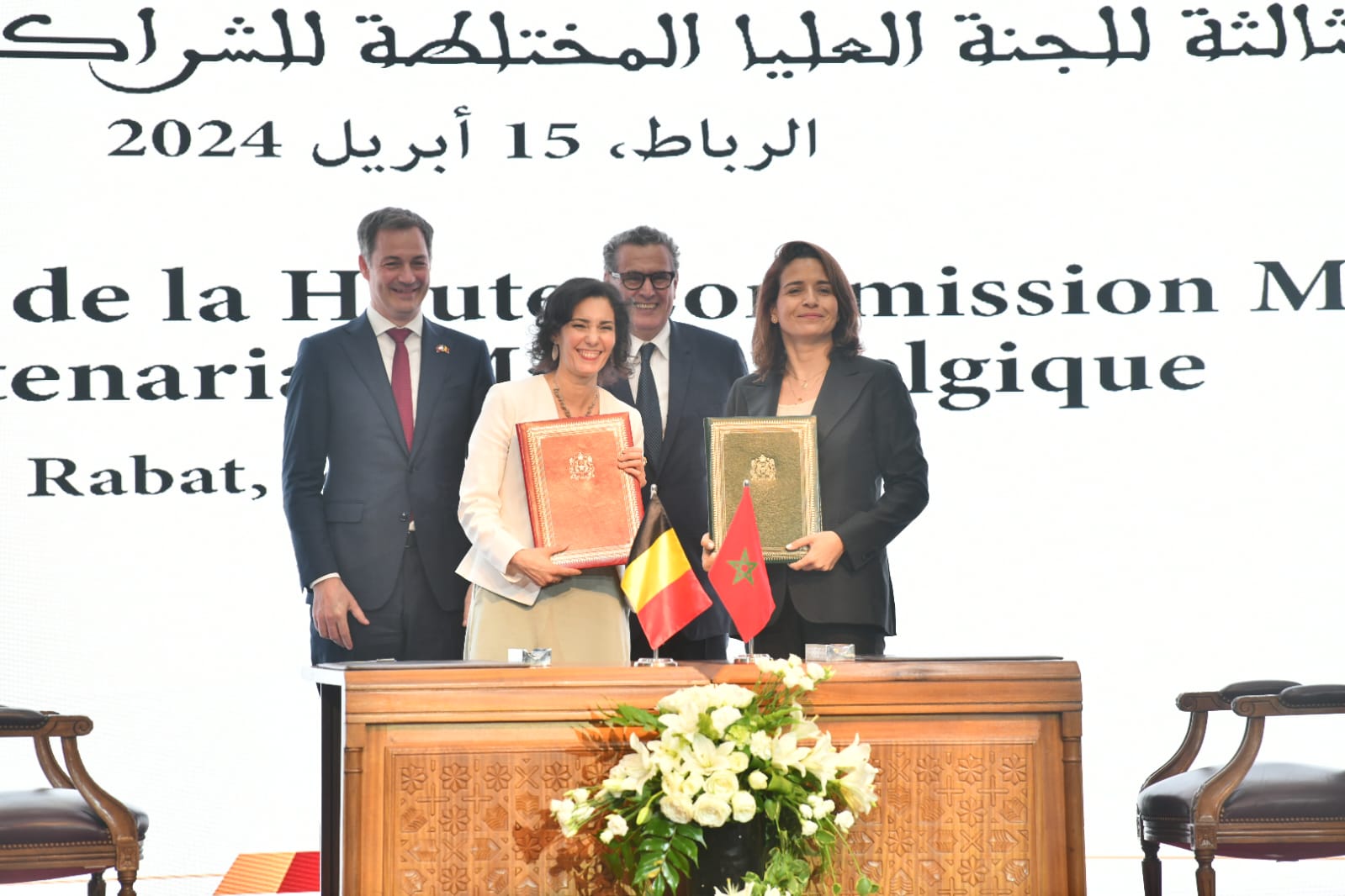 Maroc et la Belgique réaffirment leur volonté partagée d’établir un partenariat stratégique tourné vers l’avenir,(Déclaration conjointe)