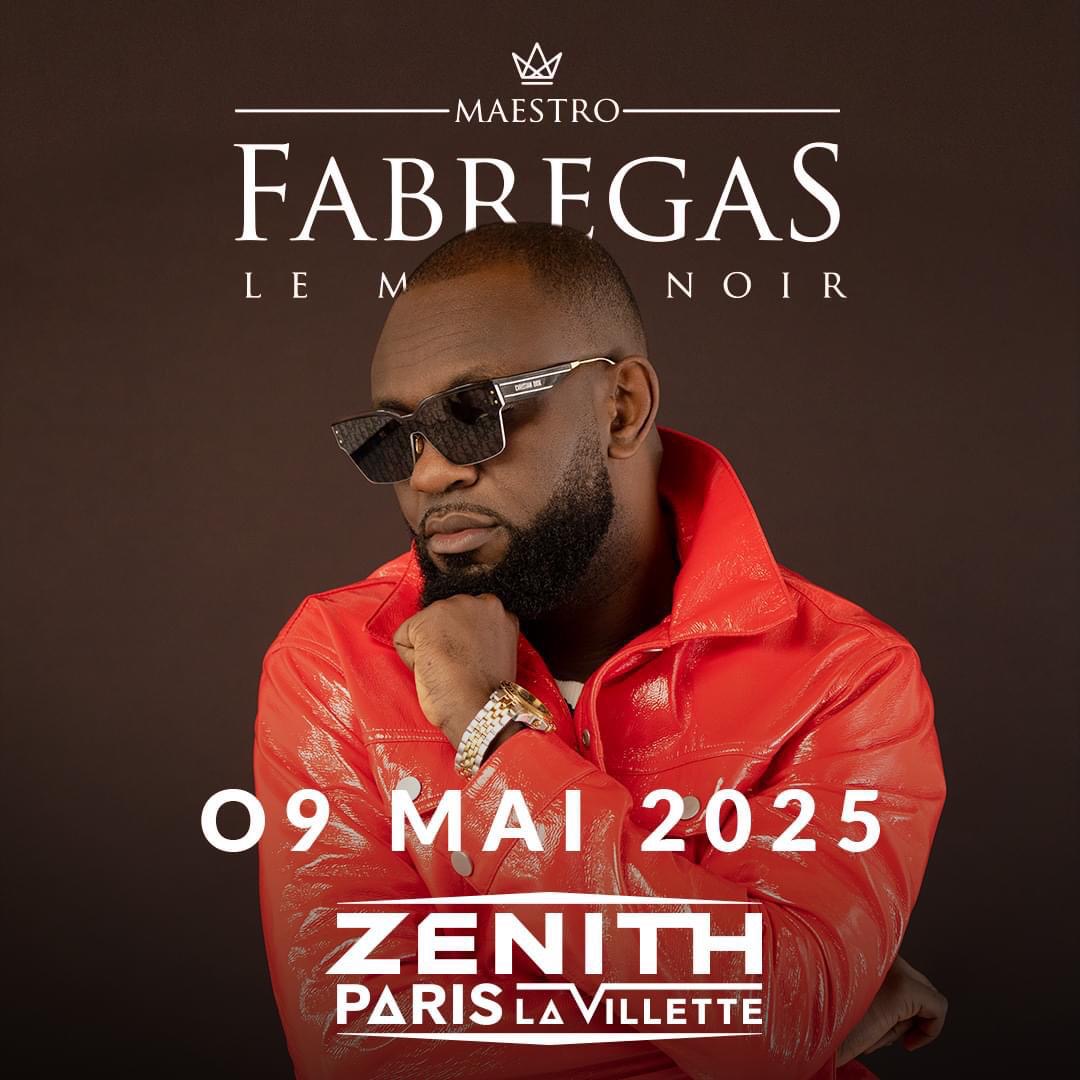 Culture: Fabregas Le Métis Noir en concert événement au Zénith de Paris
