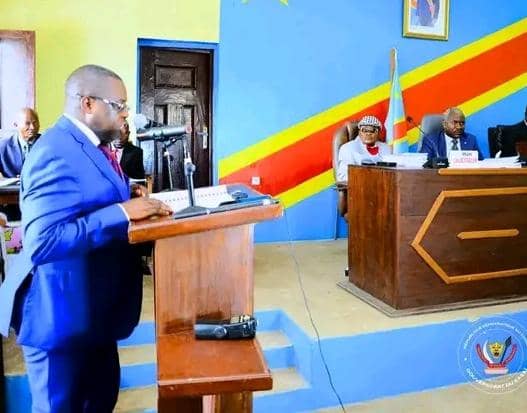 Le gouverneur du Kasaï, Crisin Mukendi Bukasa