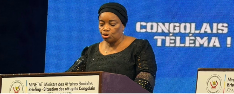 Agression rwandaise-Exil forcé: plus de 337 000 réfugiés congolais, des chiffres alarmants révélé par la Ministre d&rsquo;Etat Ève Bazaiba