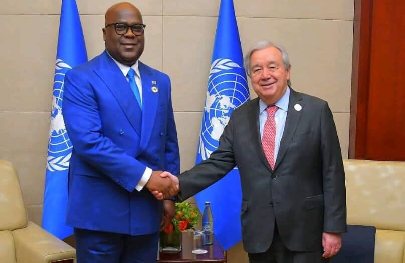 Crise dans l’Est : Félix Tshisekedi et António Guterres renforcent les efforts en faveur du cessez-le-feu